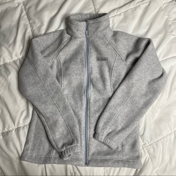Columbia Fleece Zip up Women’s Medium - Picture 4 of 4